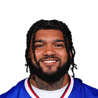 Ty Johnson Madden 27 player portrait